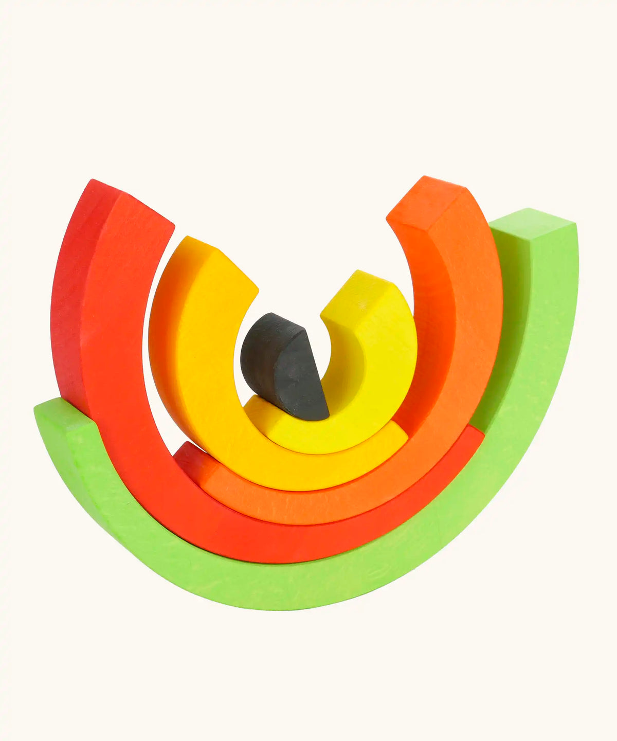 Bajo 'ToBe' Asymmetrical Arches Green, Orange & Yellow