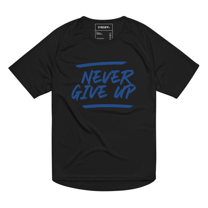 GymBum UK Never Give Up Performance T-Shirt