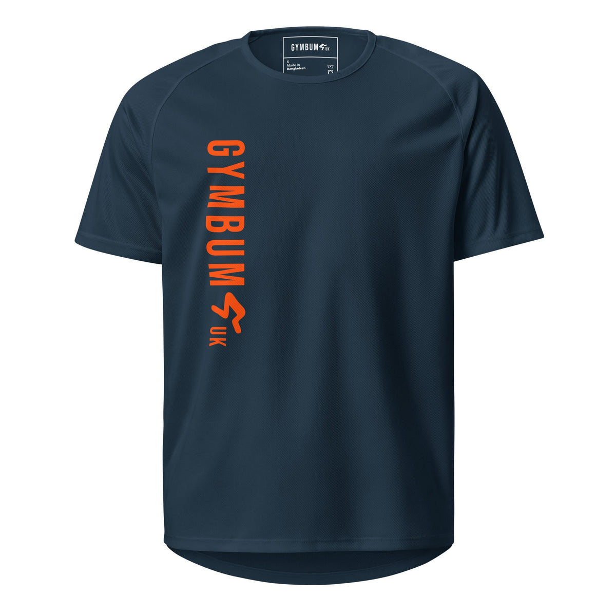 Orange Flex Long Logo Performance Tee