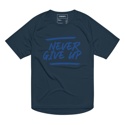 GymBum UK Never Give Up Performance T-Shirt