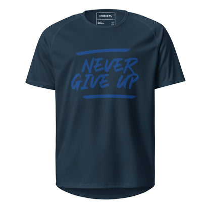 GymBum UK Never Give Up Performance T-Shirt
