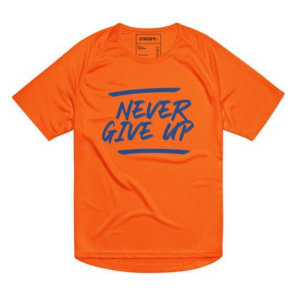 GymBum UK Never Give Up Performance T-Shirt