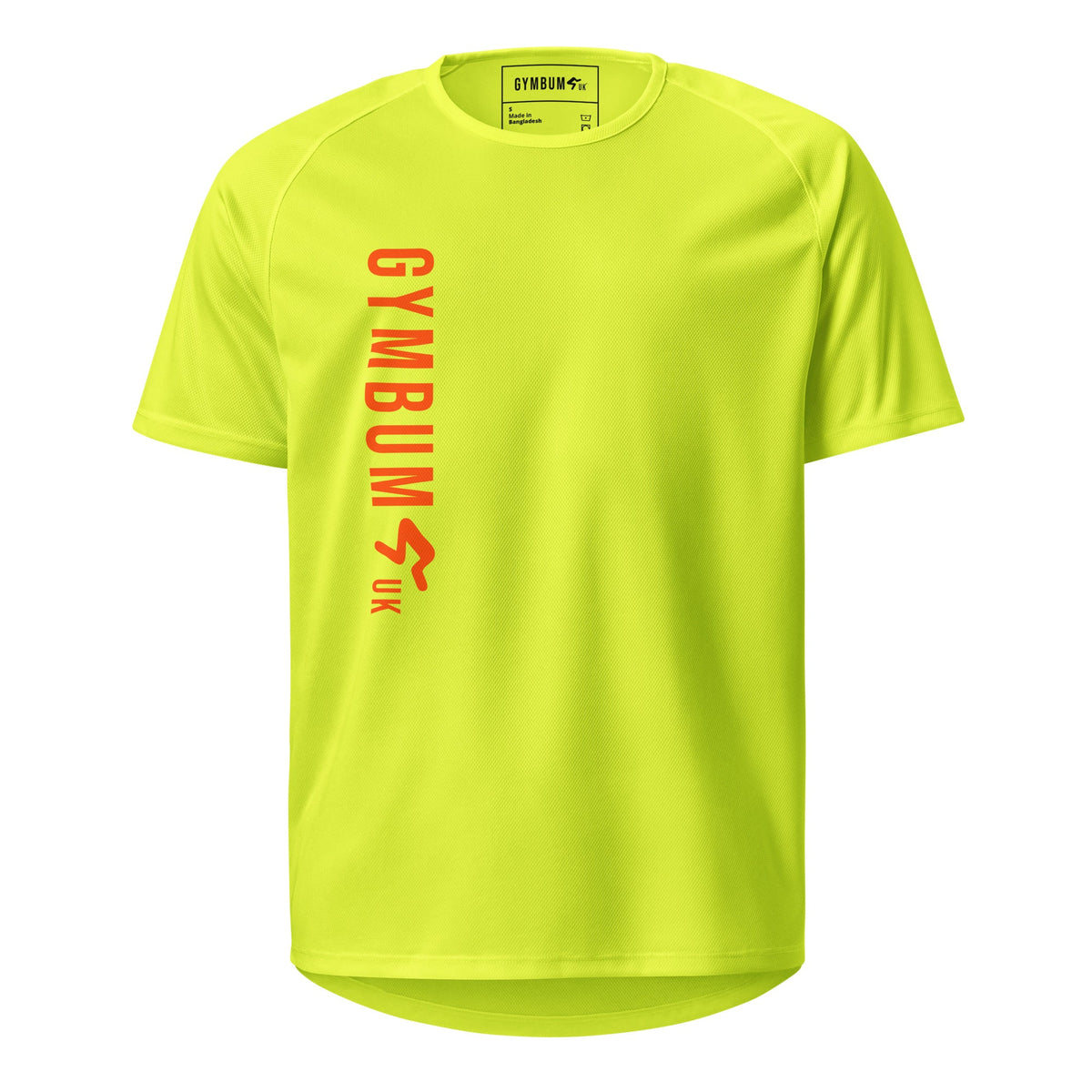 Orange Flex Long Logo Performance Tee