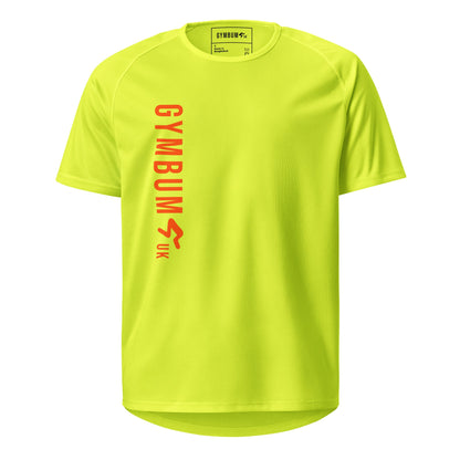 Orange Flex Long Logo Performance Tee