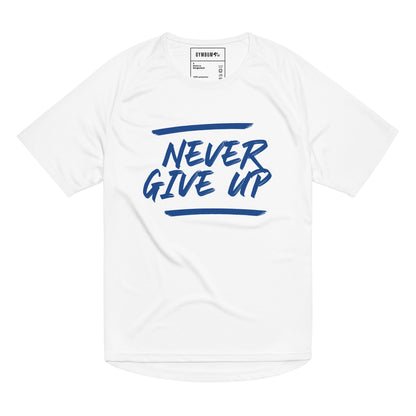 GymBum UK Never Give Up Performance T-Shirt