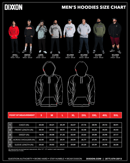 White Bolt Pullover Hoodie - Red