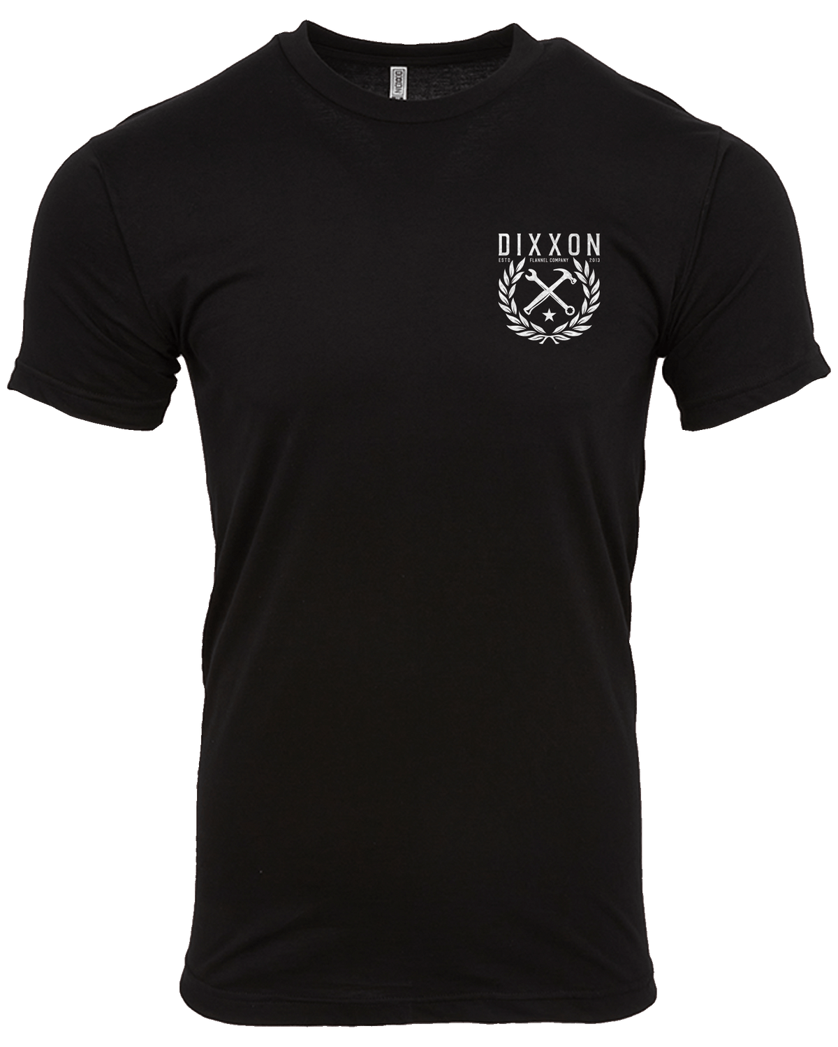 White Tradition Badge T-Shirt - Black