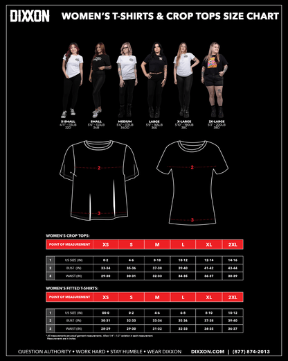Women's Lightning Fitted Tee - Black